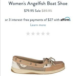 SPERRY WOMENS ANGELFISH BOAT SHOES 🌟🌟